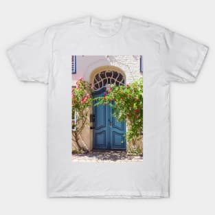 Historic house facade, door, , old town, Lübeck, Schleswig-Holstein, Germany, Europe T-Shirt